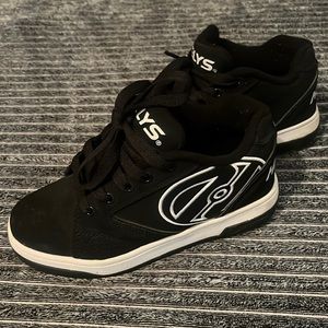 HEELYS - youth size 3, black. Like NEW, tried to wear once, no box.